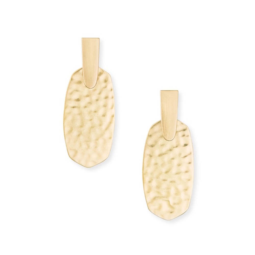 Kendra scott gold Aragon earrings
